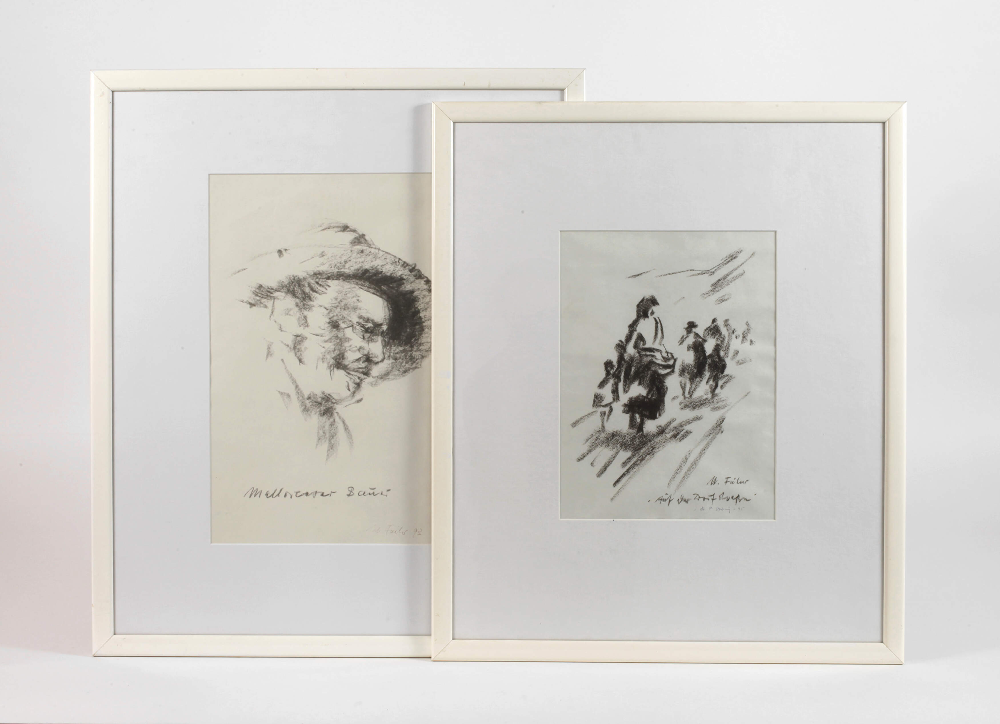 Manfred Feiler, Paar Zeichnungen