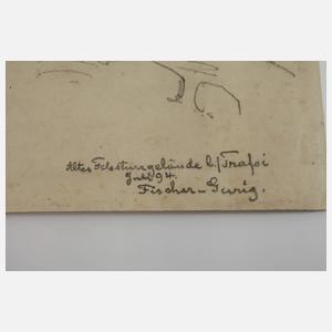 Adolf Fischer-Gurig, Felssturzgelände bei Trafoi