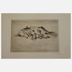 Hanns Georgi, Konvolut Arbeiten auf Papier