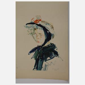 Hanns Georgi, Konvolut Arbeiten auf Papier