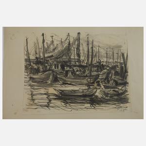 Hanns Georgi, Konvolut Aquarelle und Zeichnung