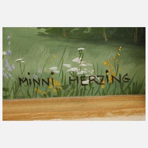 Minni Herzing, "Blühende Sommerlandschaft"