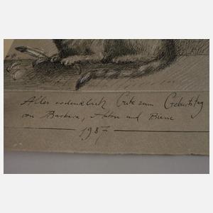 Anton P. Kammerer, attr., Seid lieb zu den Tieren