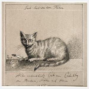 Anton P. Kammerer, attr., Seid lieb zu den Tieren