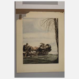 Alois Kolb, Paar Radierungen