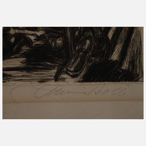 Alois Kolb, Paar Radierungen