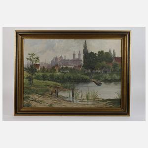 Paul Kretschmar, Ansicht Wurzen in Sachsen