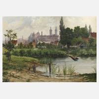 Paul Kretschmar, Ansicht Wurzen in Sachsen111