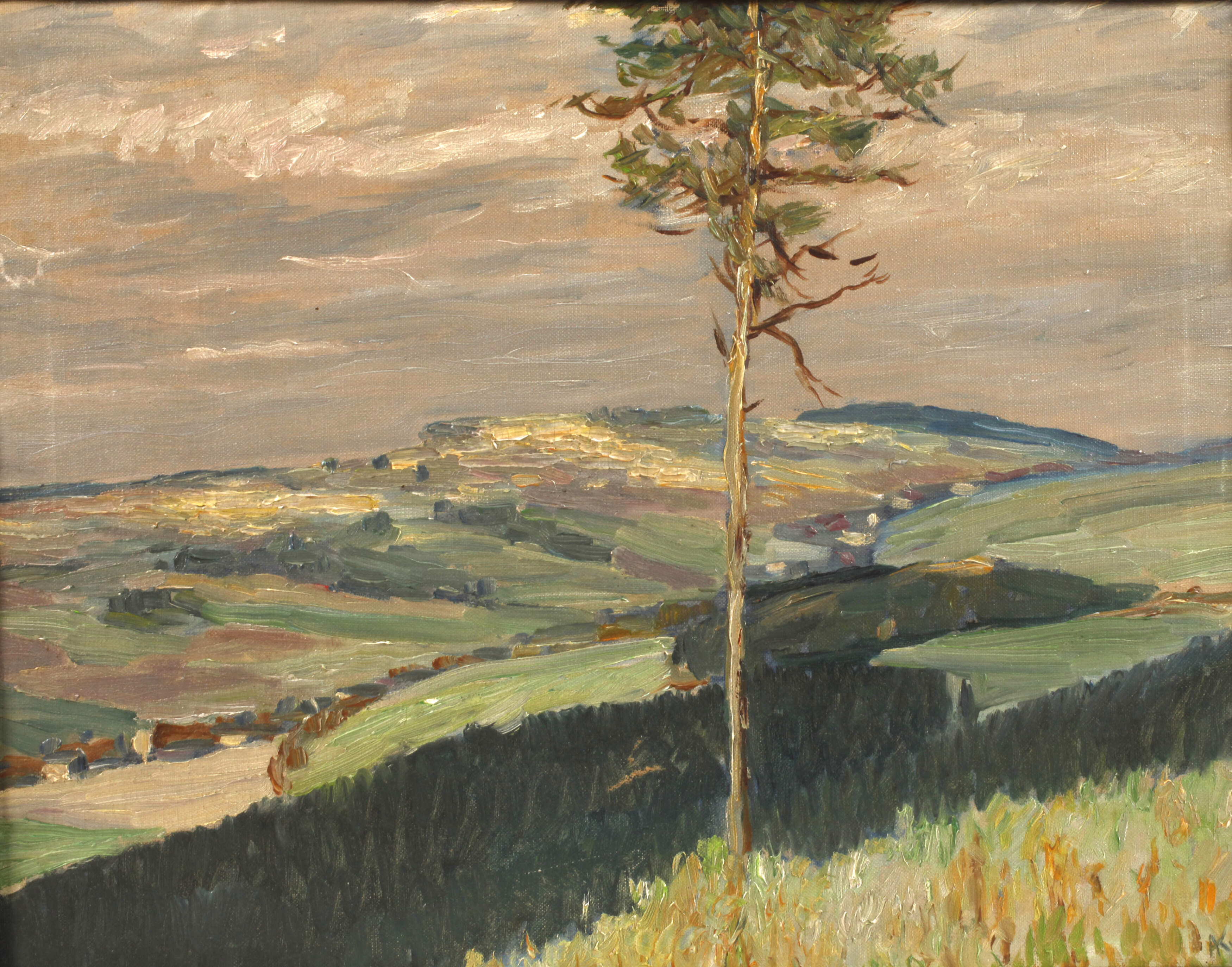 Alfred Kunze, Sächsische Landschaft