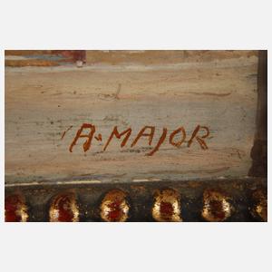 Albert Major, Die Stadtkirche von Naunhof