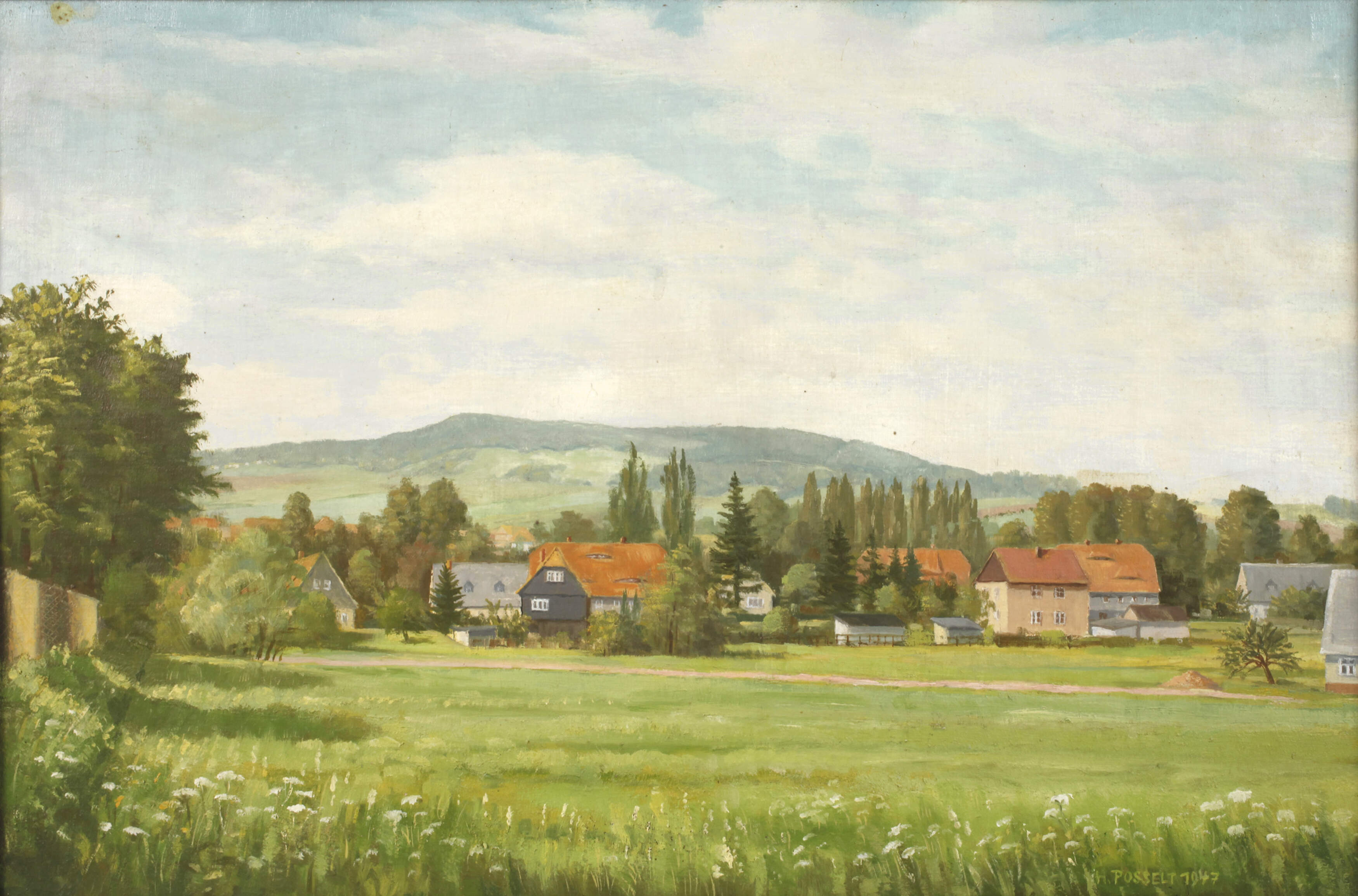 H. Posselt, Sommer im Vogtland
