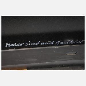 Siegfried Ratzlaff, "Maler sind auch Gaukler"