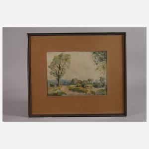 Erich Röhle, Paar Aquarelle