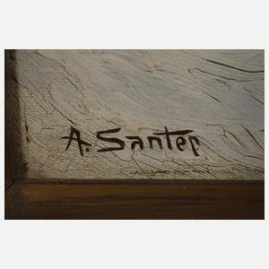 Alfons Santer, Winterlandschaft