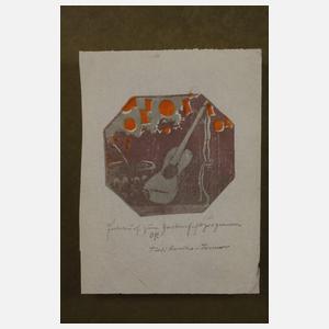 Theodor Schultze-Jasmer, Drei Graphiken