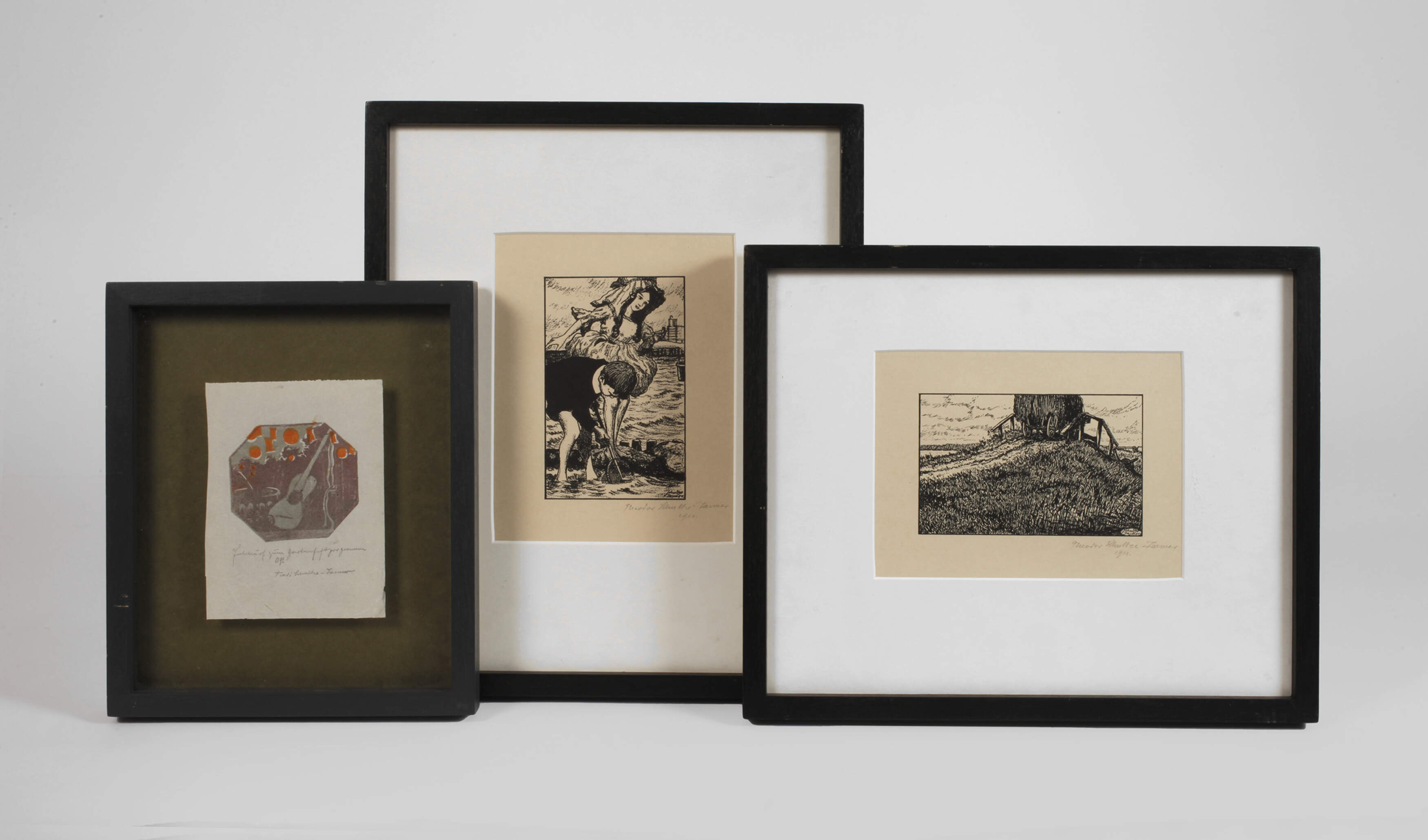 Theodor Schultze-Jasmer, Drei Graphiken