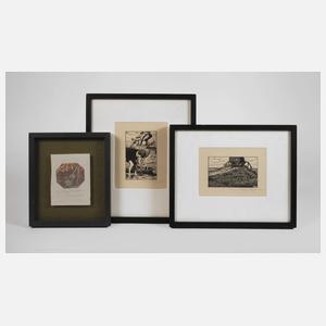 Theodor Schultze-Jasmer, Drei Graphiken