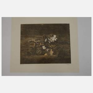 Werner Wittig, "Stillleben mit Apfelzweig"