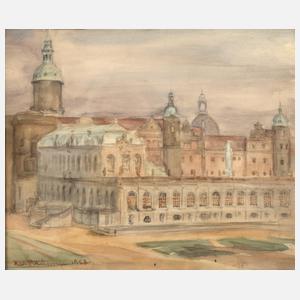 Zwingeransicht in Dresden