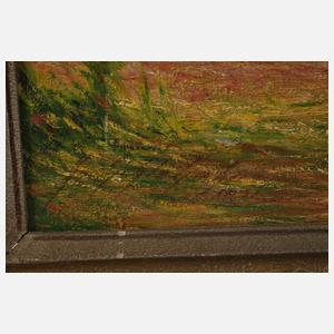 Albin Schlehahn, Spätsommer im Vogtland