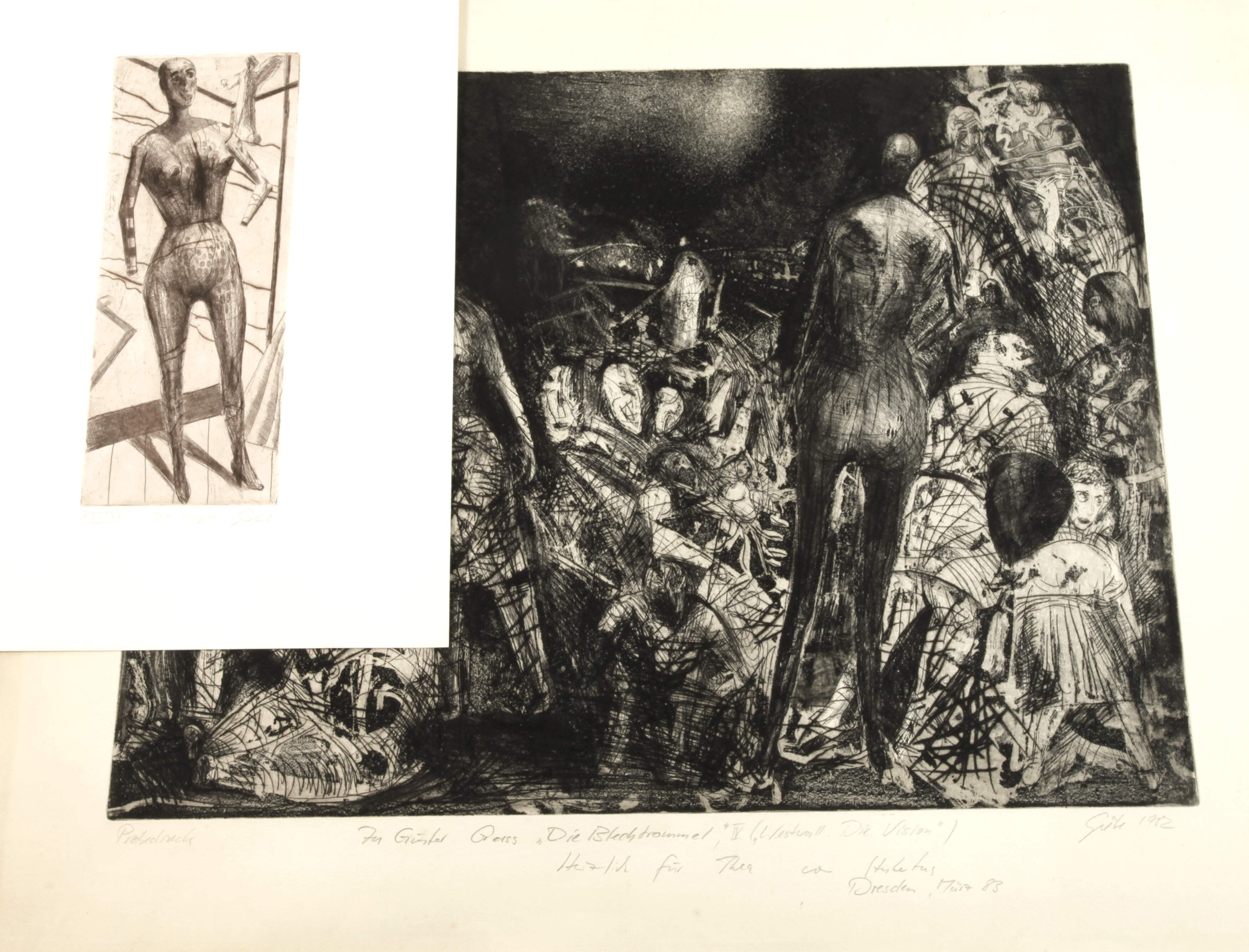 Hubertus Giebe, Paar Graphiken