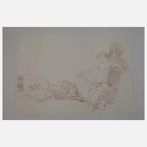 Bruno Griesel, Zwei weibliche Akte