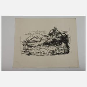 Josef Hegenbarth, "Der Flötenspieler"