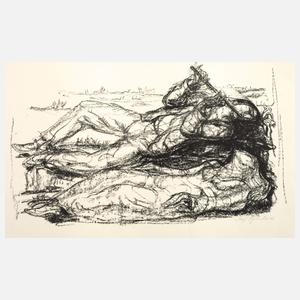 Josef Hegenbarth, "Der Flötenspieler"