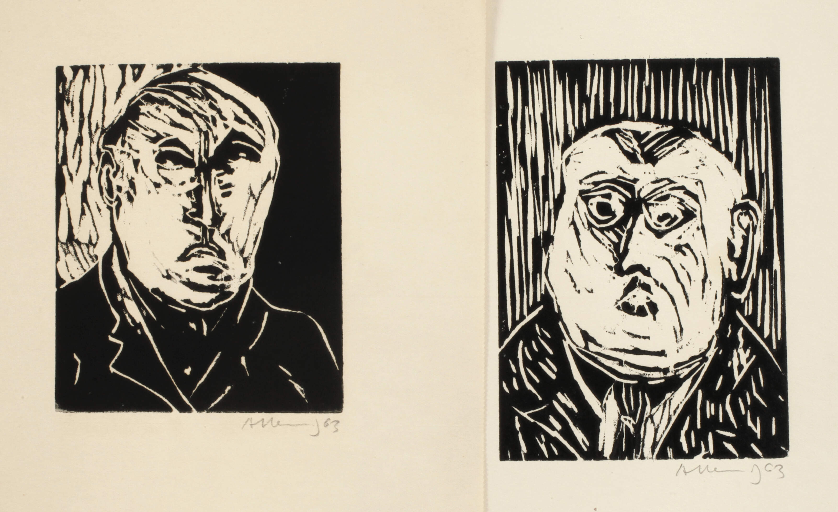 Albert Hennig, Paar Portraits