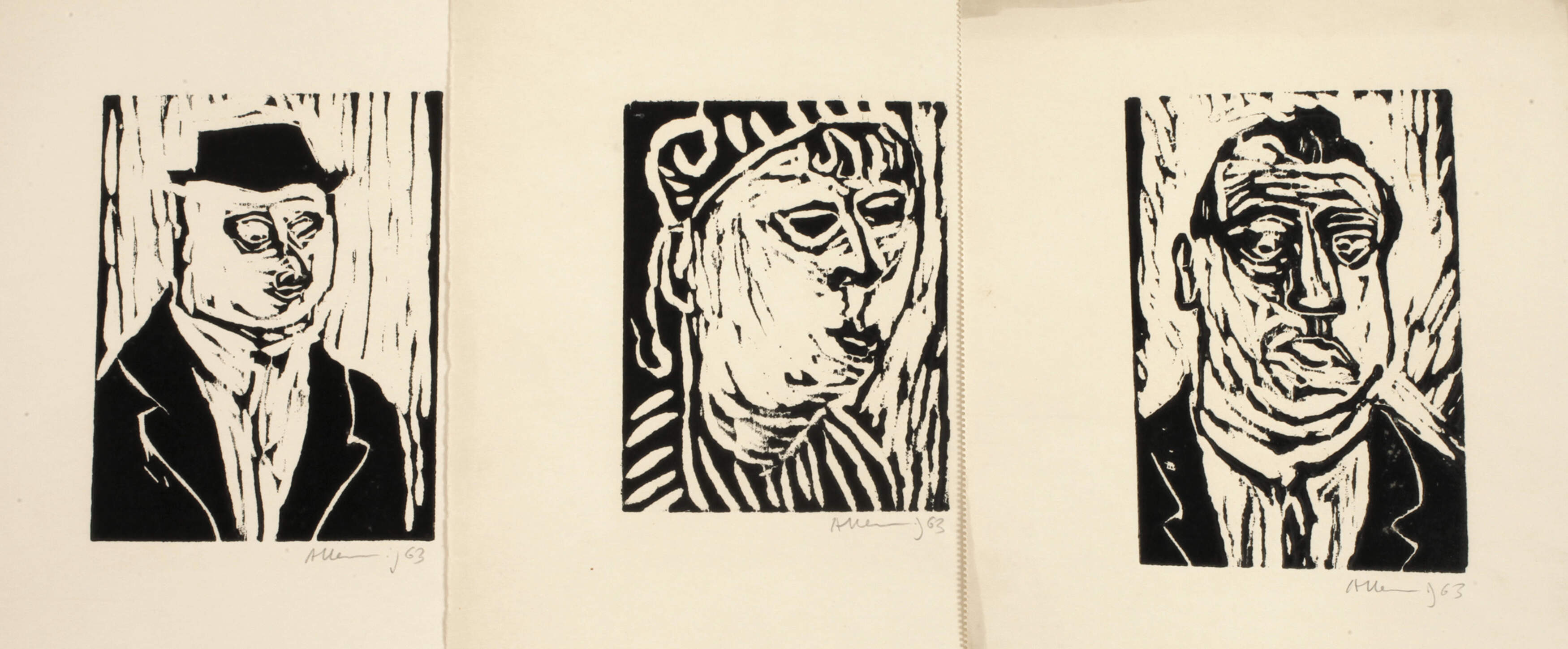 Albert Hennig, Konvolut Holzschnitte