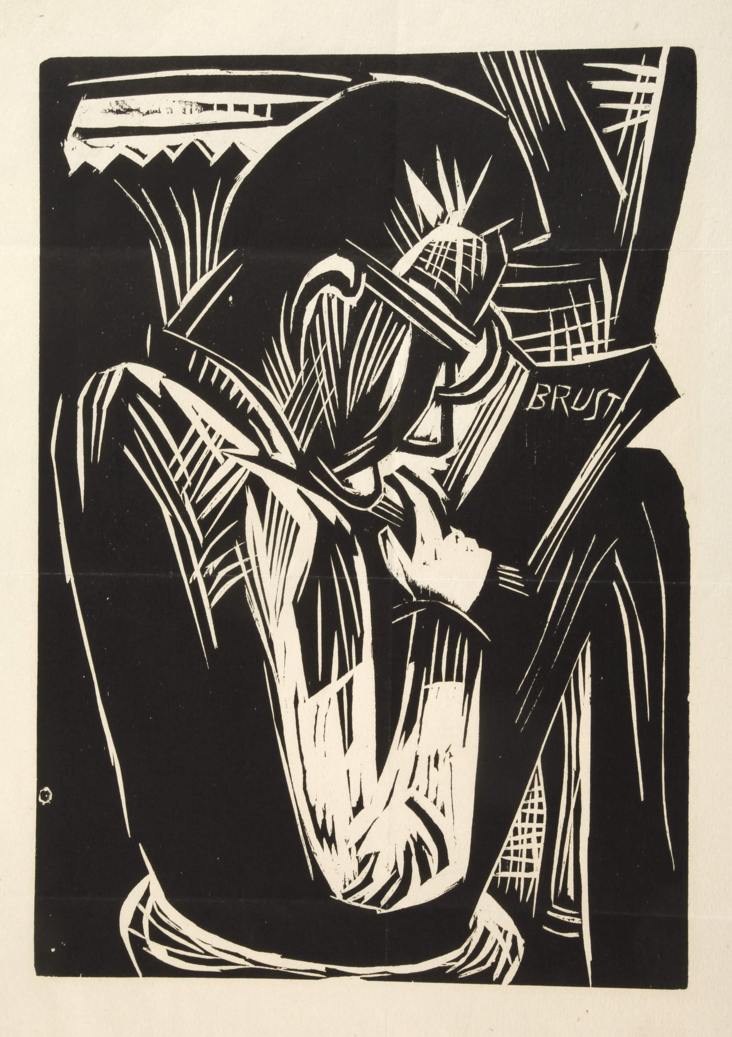 Karl Schmidt-Rottluff, Lesender Mann