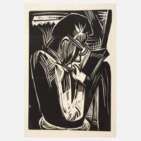 Karl Schmidt-Rottluff, Lesender Mann111