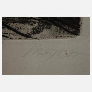 Max Uhlig, "Ferne lichte Baumlandschaft"