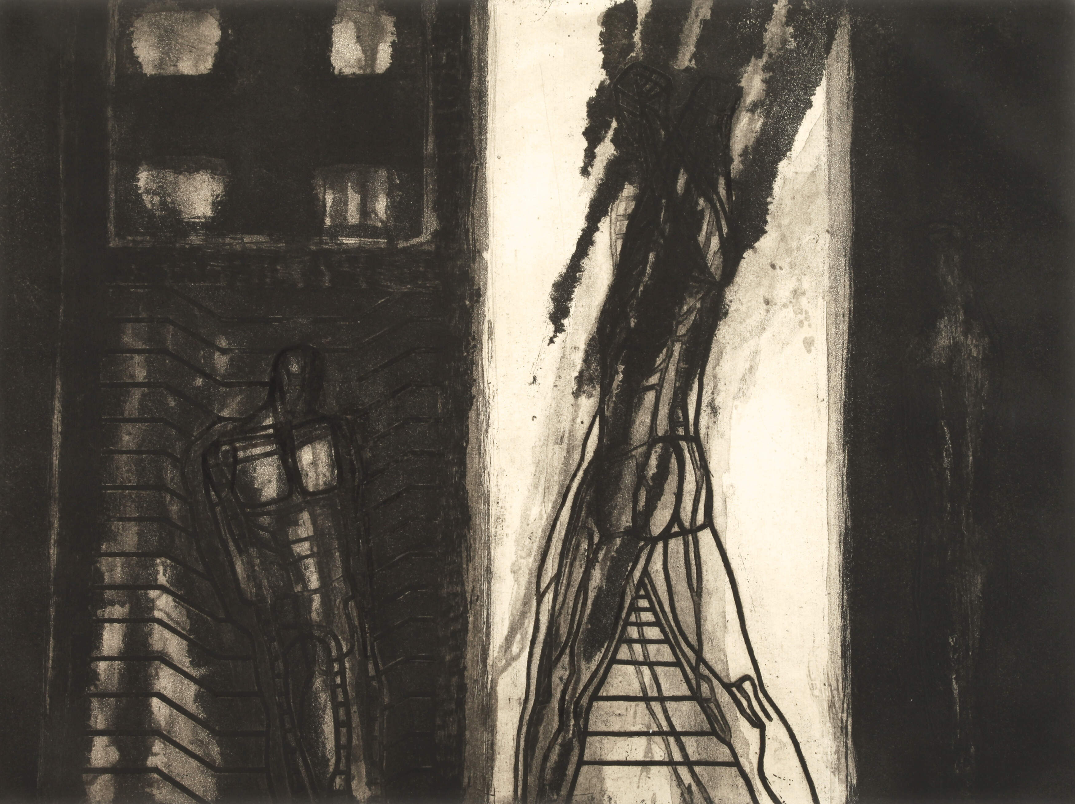 Michael Morgner, Figurative Komposition