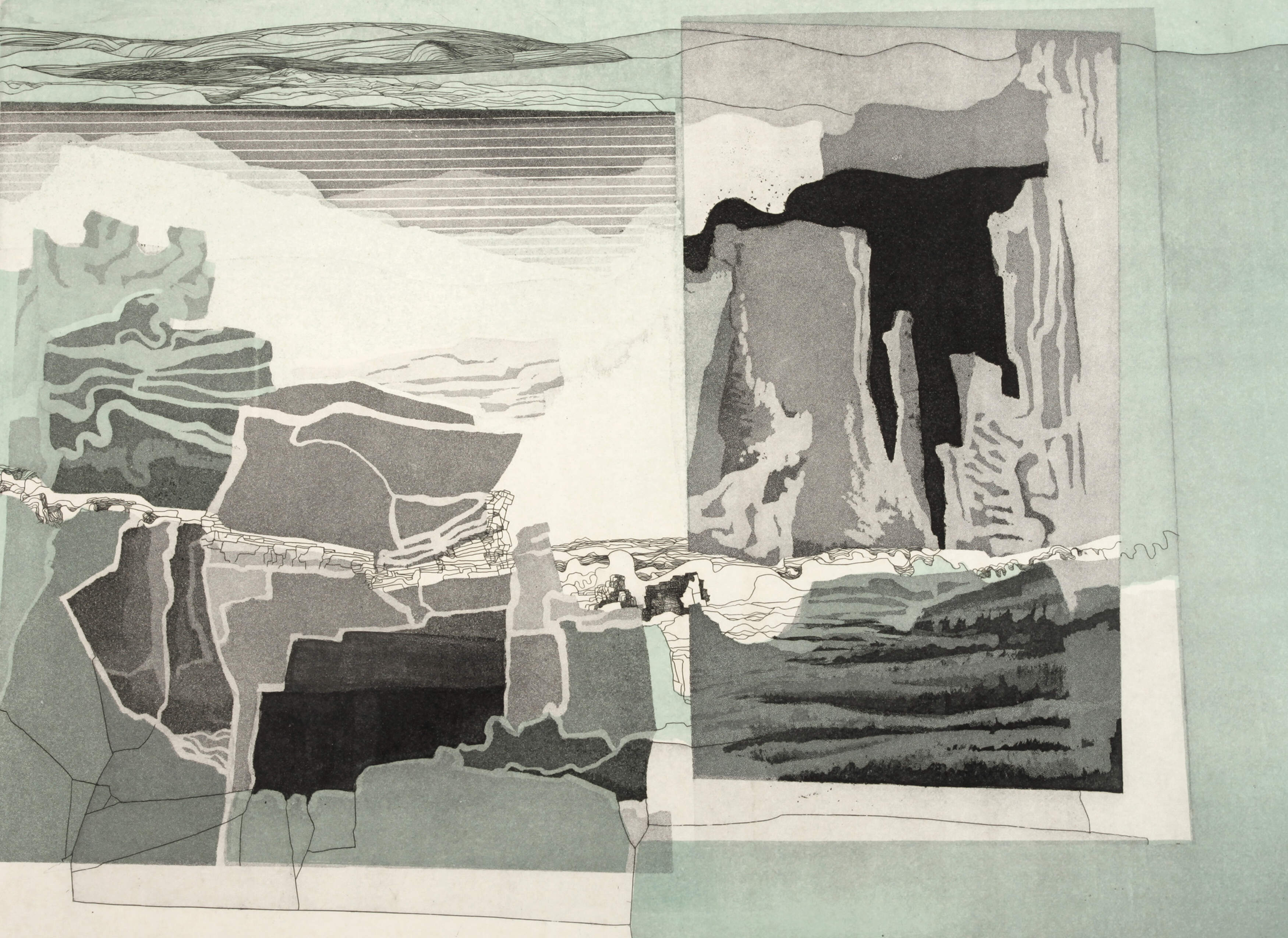 Peter Sylvester, "Felsformation"