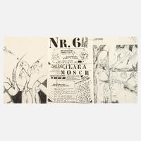 "Originalgraphisches Faltblatt" zu Clara Mosch111