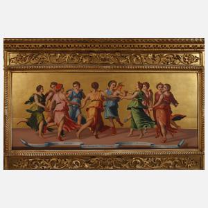 "Apollo und die Musen" nach Baldassare Peruzzi