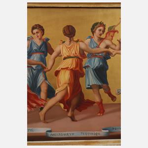 "Apollo und die Musen" nach Baldassare Peruzzi