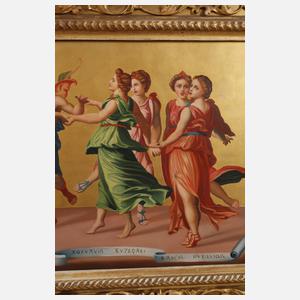 "Apollo und die Musen" nach Baldassare Peruzzi