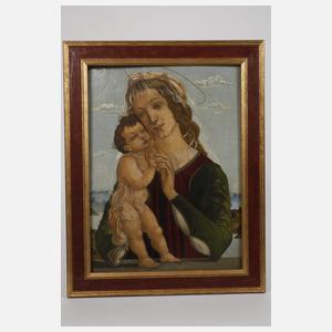 Icilio Federico Joni, attr., Madonna mit Jesuskind