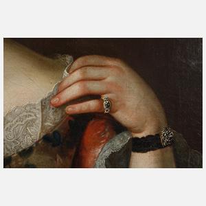 Nikolaus Moritz Kleemann, attr., Portraitpendants