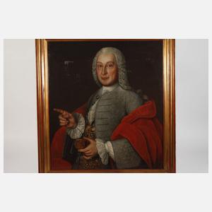 Nikolaus Moritz Kleemann, attr., Portraitpendants