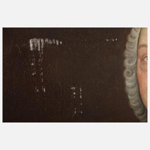 Nikolaus Moritz Kleemann, attr., Portraitpendants