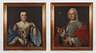 Nikolaus Moritz Kleemann, attr., Portraitpendants