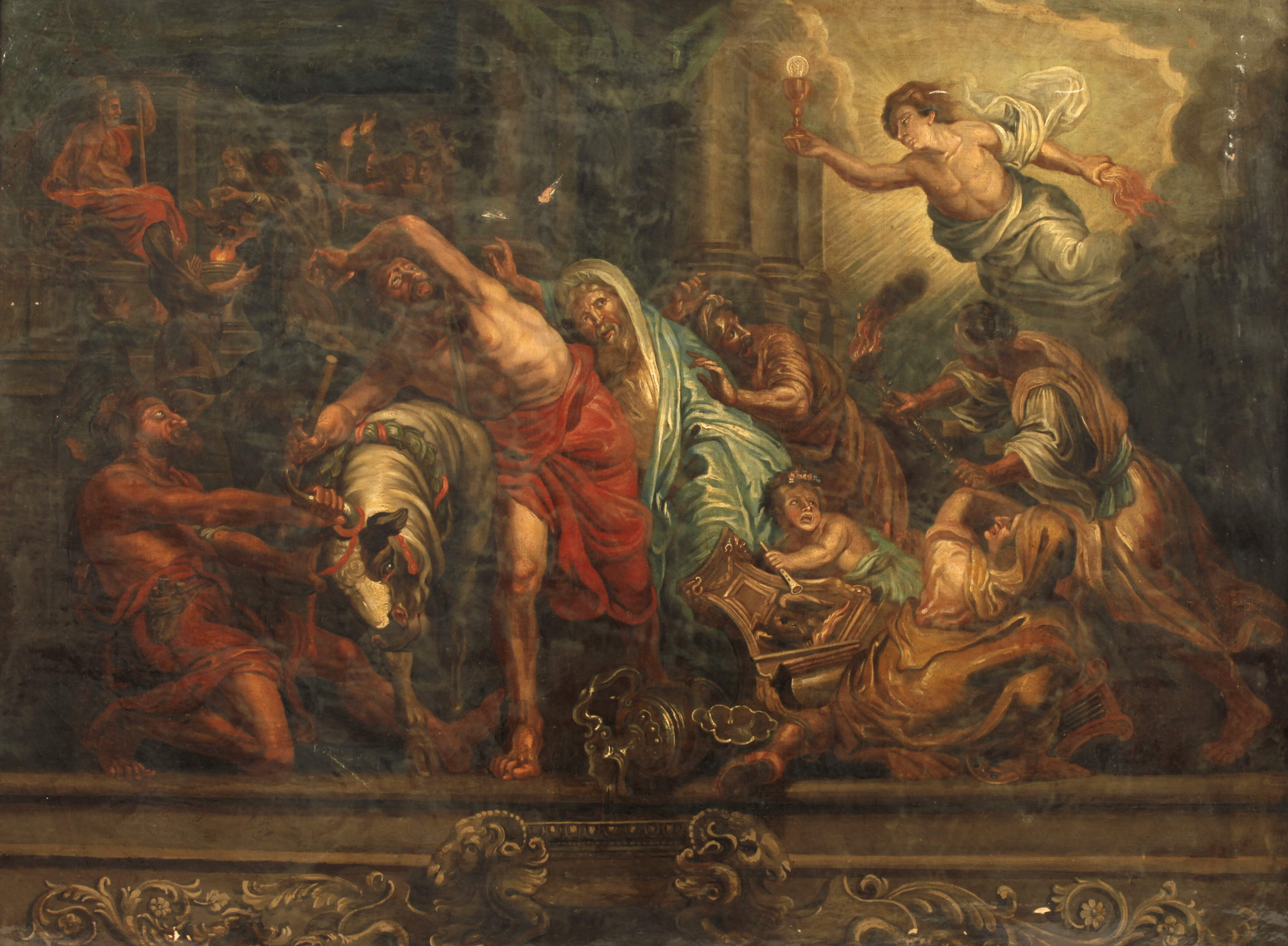 Der Triumph der Eucharistie über den Götzendienst