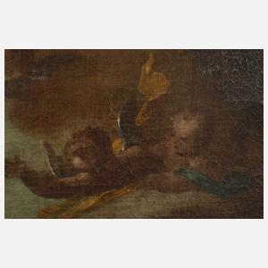 Heiligenbild der Verehrung des heiligsten Herzen Jesu