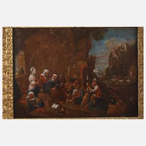 Die Versuchung des Heiligen Antonius nach Helmont