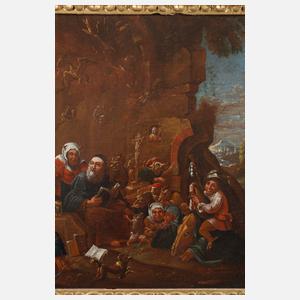 Die Versuchung des Heiligen Antonius nach Helmont