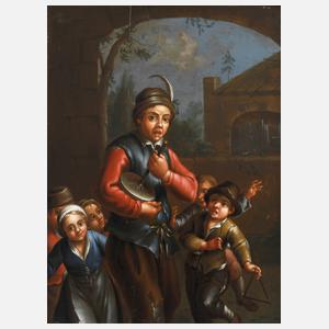 Musizierende Kinder nach Adriaen von Ostade