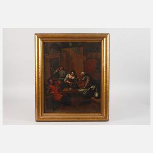 Zecher im Taverneninterieur